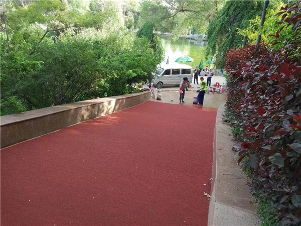 揭阳彩色路面施工